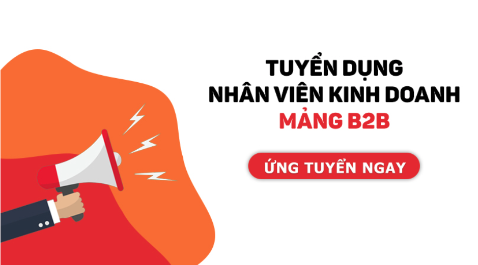 Hồng Hà tuyển dụng Chuyên viên kinh doanh B2B